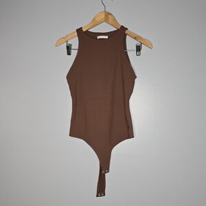 ReoRia Brown Bodysuit